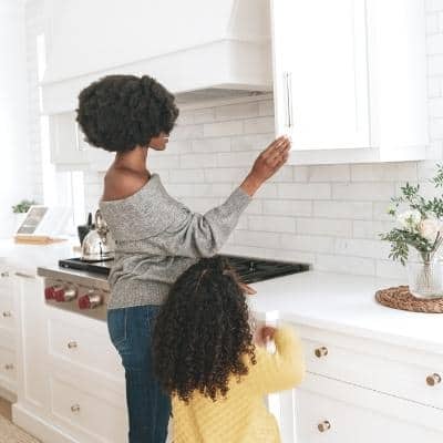 save time in the kitchen by eliciting the help of your child