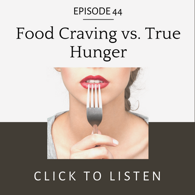 food craving vs. true hunger