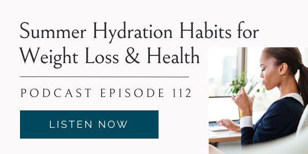 career woman staying hydrated and forming a hydration habit for weight loss
