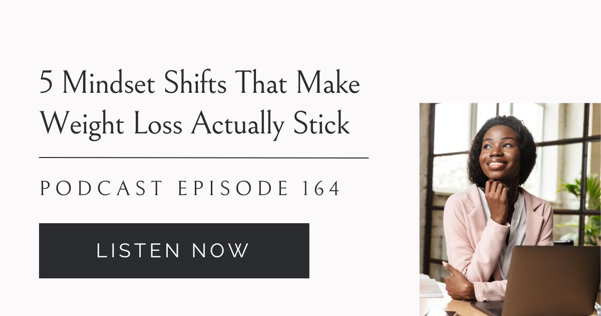 5 mindset shifts that make weight loss finally stick for career women