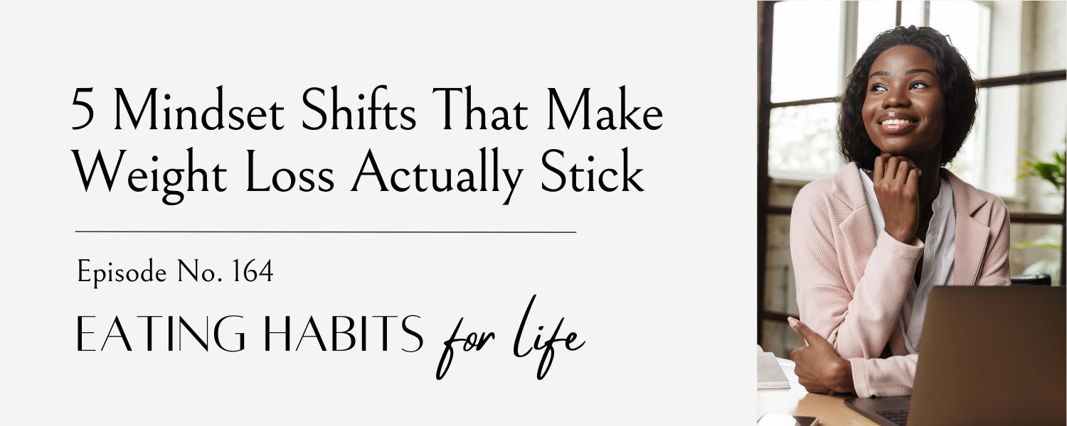 5 mindset shifts that make weight loss finally stick, smiling career woman with a healthy weight loss mindset