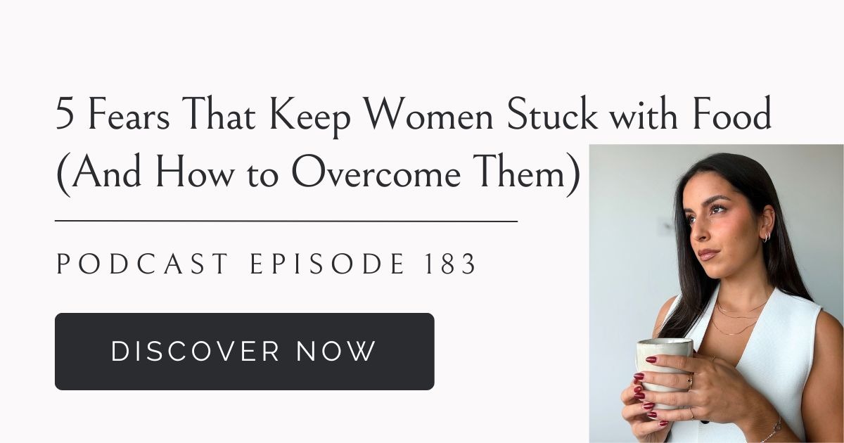 stuck in a cycle of bad eating habits