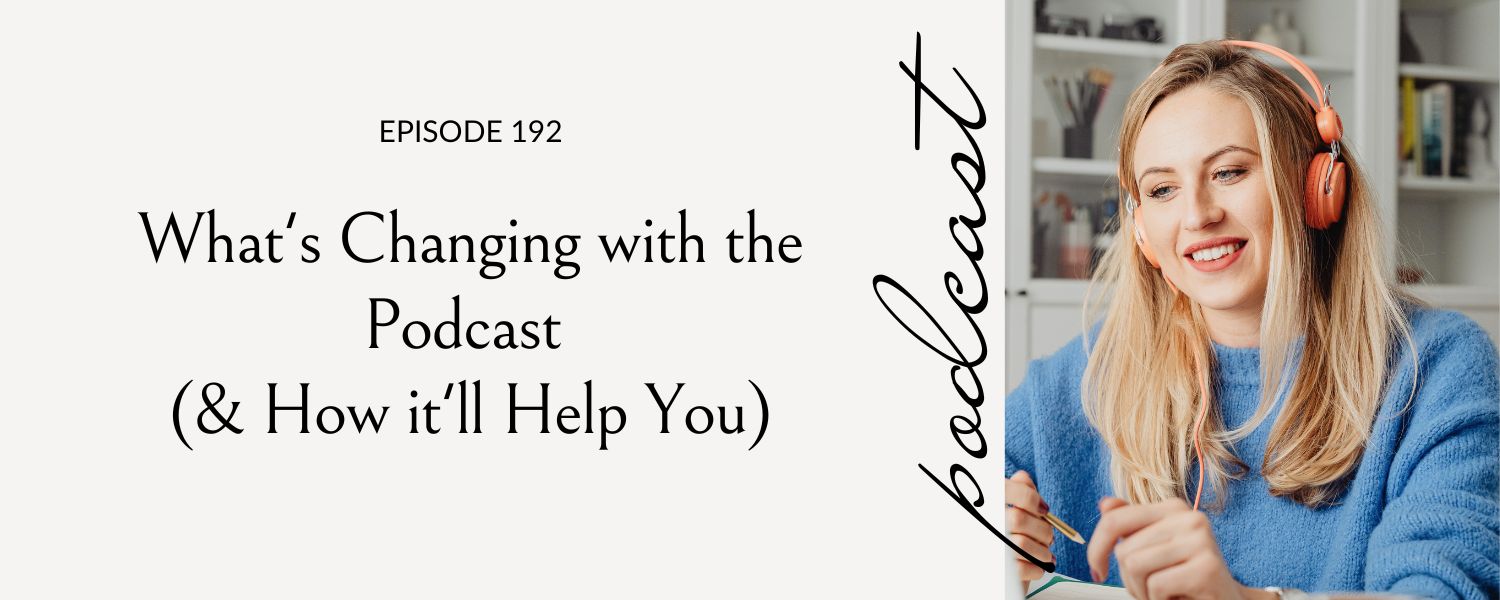 high-achieving woman listening to Eating Habits for Life podcast